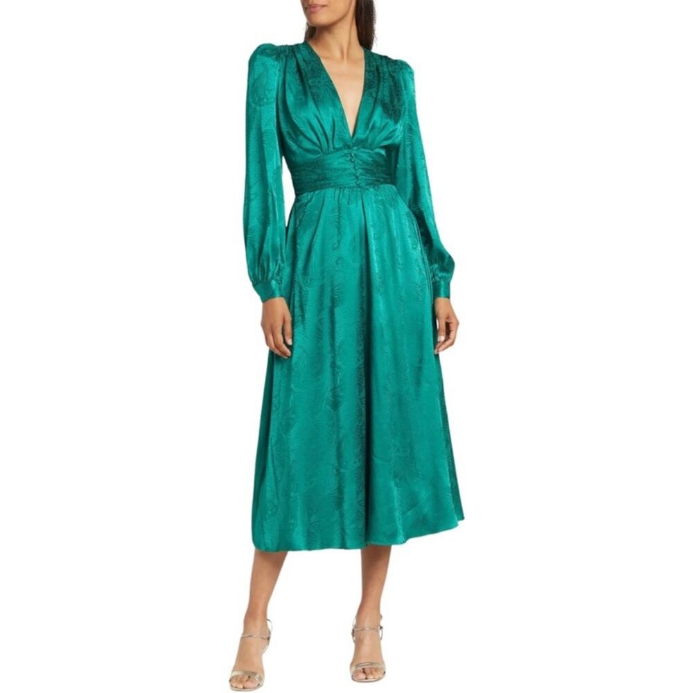 Ronny Kobo Tula Satin Dress